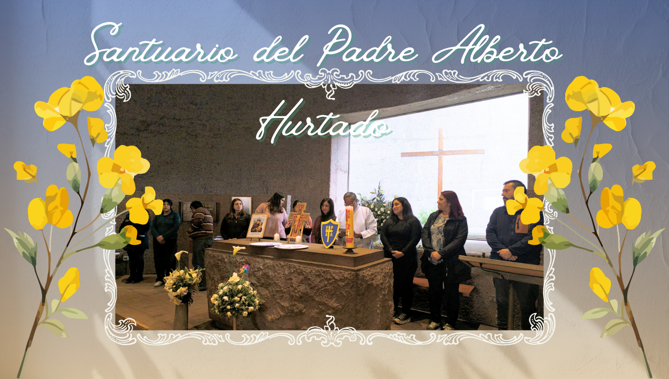 Lee más sobre el artículo Visita de funcionarios al Santuario del Padre Alberto Hurtado